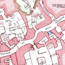 Skara Brae site plan, 1931.